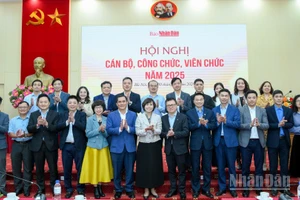 Các đại biểu tham dự hội nghị. (Ảnh: THẾ ĐẠI)