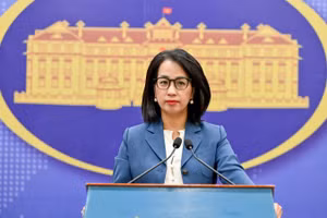Người phát ngôn Bộ Ngoại giao Việt Nam Phạm Thu Hằng. (Ảnh: Bộ Ngoại giao)