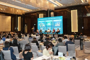 Quang cảnh sự kiện Kết nối Doanh nghiệp Ấn Độ-Việt Nam trong lĩnh vực dược phẩm và thiết bị y tế.