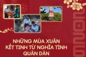 Những mùa xuân kết tinh từ nghĩa tình quân dân