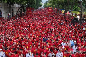 Sự kiện được tổ chức đồng loạt tại Thủ đô Hà nội và 33 tỉnh, thành phố, 3.121 xã, phường, đặc khu trên toàn quốc. (Ảnh: THÀNH ĐẠT)