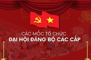 [Infographic] Lộ trình tổ chức Đại hội đảng bộ các cấp tiến tới Đại hội XIV của Đảng