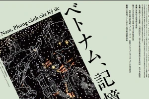 Poster giới thiệu về Triển lãm đặc biệt “Việt Nam, Phong cảnh của ký ức” tại Nhật Bản. (Ảnh: Đại sứ quán Nhật Bản tại Việt Nam)