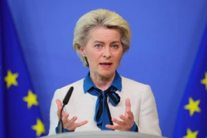 Chủ tịch Ủy ban châu Âu (EC) Ursula von der Leyen. (Ảnh: Xinhua)