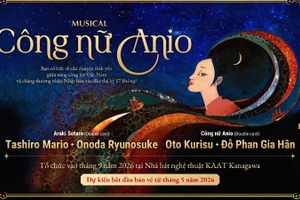 Poster dự án Musical “Công nữ Anio”. (Ảnh: Ban tổ chức)