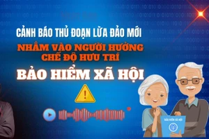 [Infographic] Cảnh báo thủ đoạn lừa đảo mới nhắm vào người hưởng chế độ hưu trí, bảo hiểm xã hội