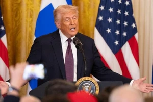 Tổng thống Mỹ Donald Trump. (Ảnh: Xinhua)