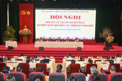 Quang cảnh hội nghị.