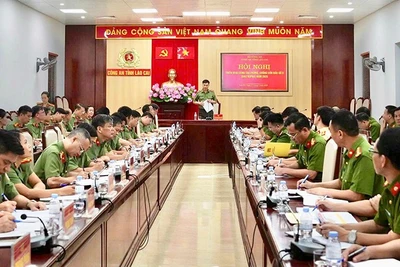 Công an tỉnh Lào Cai triển khai công tác phòng, chống bão số 3 (Wipha).