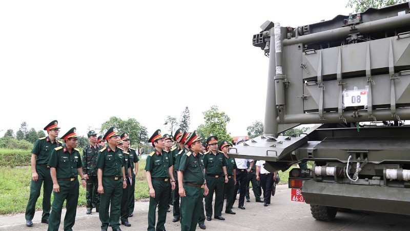 Tổng cục Hậu cần-Kỹ thuật kiểm tra phương tiện thực hiện nhiệm vụ A80.