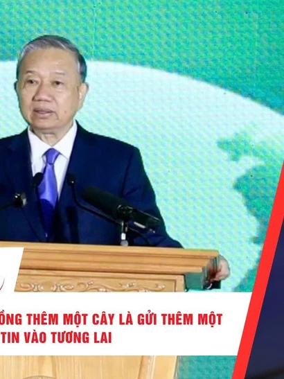 [Video] Thời sự 24h ngày 22/2/2026: Tổng Bí thư Tô Lâm: Trồng thêm một cây là gửi thêm một niềm tin vào tương lai