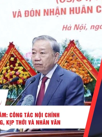 [Video] Thời sự 24h ngày 5/1/2026: Tổng Bí thư Tô Lâm: Công tác nội chính phải đúng, trúng, kịp thời và nhân văn