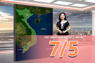 Video] Dự báo thời tiết ngày 7/5/2026: Bắc Bộ sắp đón mưa dông diện rộng, Trung Bộ nắng nóng trở lại