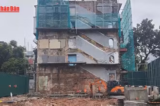 [Video] Hoàn thành phá dỡ tòa nhà “Hàm cá mập”