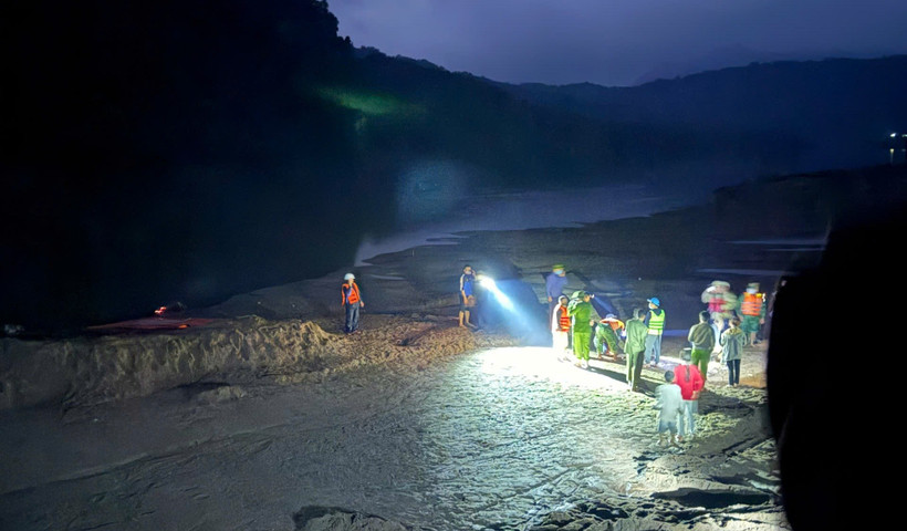 Thi thể nạn nhân được tìm thấy cách vị trí gặp nạn hơn 30km.