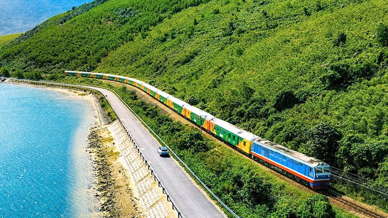 Thời gian qua, Tổng công ty Đường sắt Việt Nam nỗ lực đổi mới, tăng sản lượng, doanh thu. Ảnh trong bài | THÀNH ĐẠT