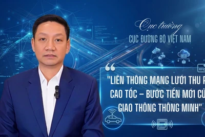 Đồng chí Bùi Quang Thái, Cục trưởng Cục Đường bộ Việt Nam.