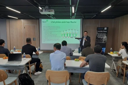 Quang cảnh chương trình “The First Demo Day 2025 - Kết nối nhà đầu tư trong và ngoài nước”.