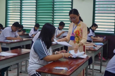 Học sinh Thành phố Hồ Chí Minh tham gia kỳ thi lớp 10 công lập năm học 2025-2026.