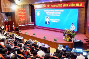 Quang cảnh hội nghị.