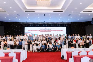 Quang cảnh hội thảo chuyên đề về truyền thông y tế. (Ảnh: Bệnh viện cung cấp)