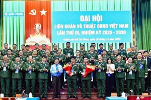 Ban Chấp hành Liên đoàn Võ thuật Quân đội nhân dân Việt Nam nhiệm kỳ 2025-2030. 