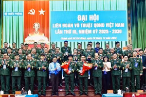 Ban Chấp hành Liên đoàn Võ thuật Quân đội nhân dân Việt Nam nhiệm kỳ 2025-2030. 