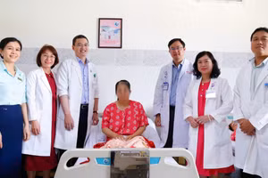 Bệnh nhân hồi phục tốt sau phẫu thuật. 