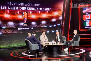 Quang cảnh buổi tọa đàm. 