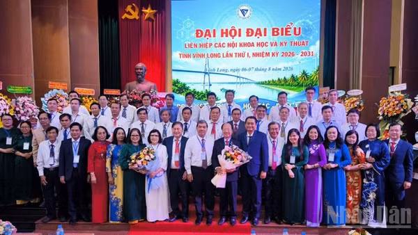 Tỉnh Vĩnh Long tổ chức Đại hội đại biểu Liên hiệp các Hội Khoa học và Kỹ thuật lần thứ I, nhiệm kỳ 2026-2031. (Ảnh: LÊ HOÀNG TRUNG) 