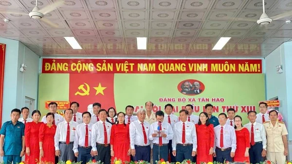 Đảng bộ xã Tân Hào đề ra ba nhiệm vụ trọng tâm đột phá để phát triển kinh tế-xã hội trong nhiệm kỳ 2025-2030. (Ảnh: HOÀNG TRUNG)