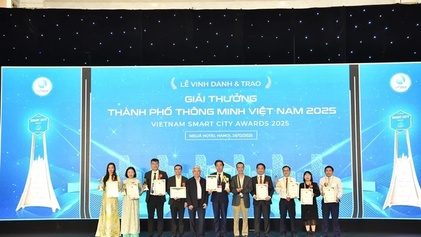 Trao Giải thưởng Thành phố thông minh 2025.