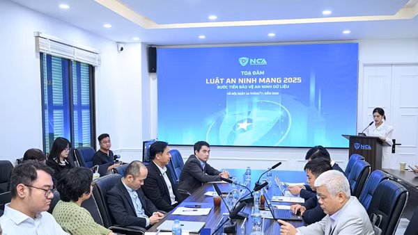 Tọa đàm “Luật An ninh mạng 2025: Bước tiến bảo vệ an ninh dữ liệu”.