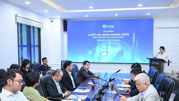 Tọa đàm “Luật An ninh mạng 2025: Bước tiến bảo vệ an ninh dữ liệu”.
