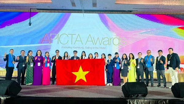 Đoàn Việt Nam tại Cuộc thi Liên minh Công nghệ thông tin (CNTT) và Truyền thông châu Á–Thái Bình Dương (APICTA Awards 2025).