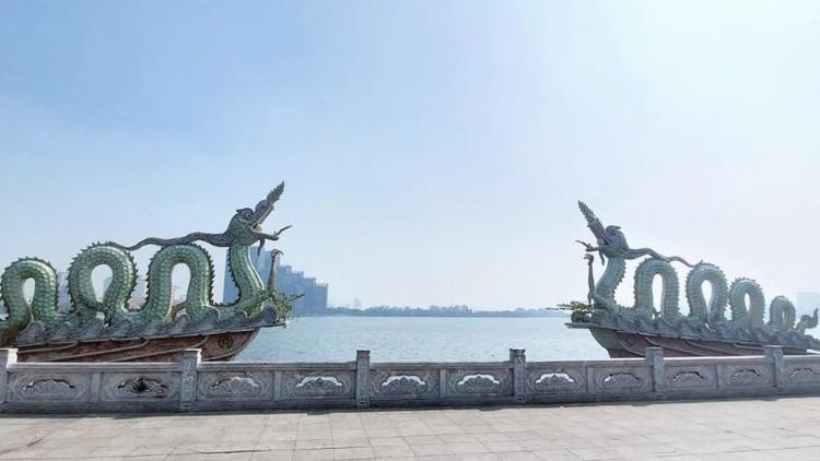 Điểm check-in nổi bật của Hồ Tây, Hà Nội. (Ảnh: CTV)