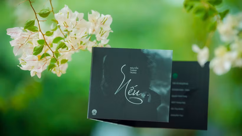Album “Nếu…” của nhạc sĩ Nguyễn Thành Trung. 