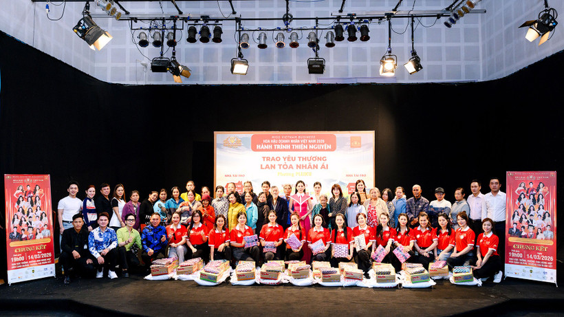 Đoàn Hoa hậu Doanh nhân Việt Nam 2026 tổ chức chương trình thiện nguyện “Trao yêu thương – Lan tỏa nhân ái” tại Gia Lai.