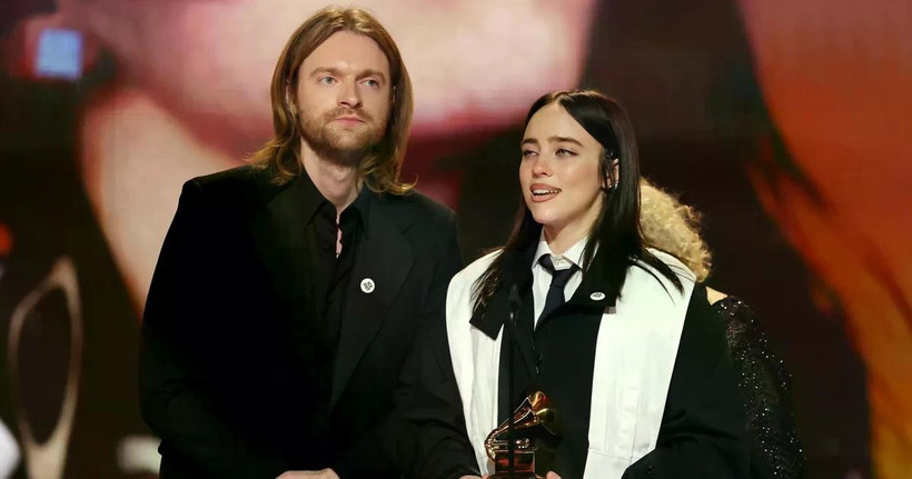 Finneas và Billie Eilish tại Grammy 2026. (Nguồn: Getty Images)