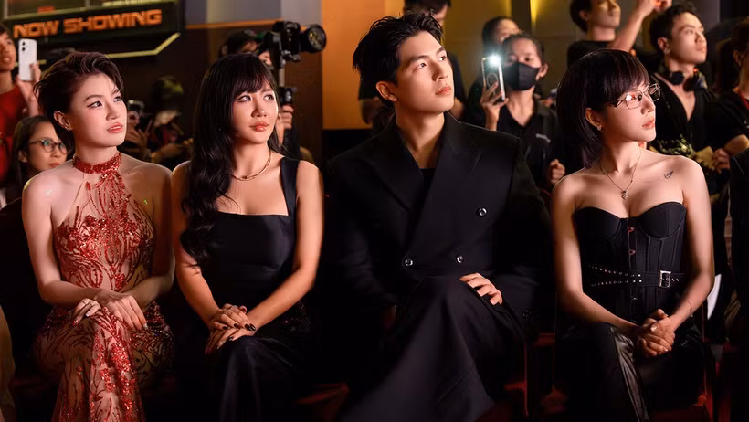 Các ca sĩ, diễn viên tham gia phim “Thỏ Ơi!!”. (Ảnh: Galaxy Studio)