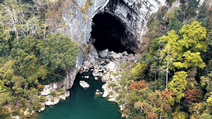 Hang Xe Bang Fai, Vườn Quốc gia Hin Nam Nô. (Ảnh: hinnamno.org)