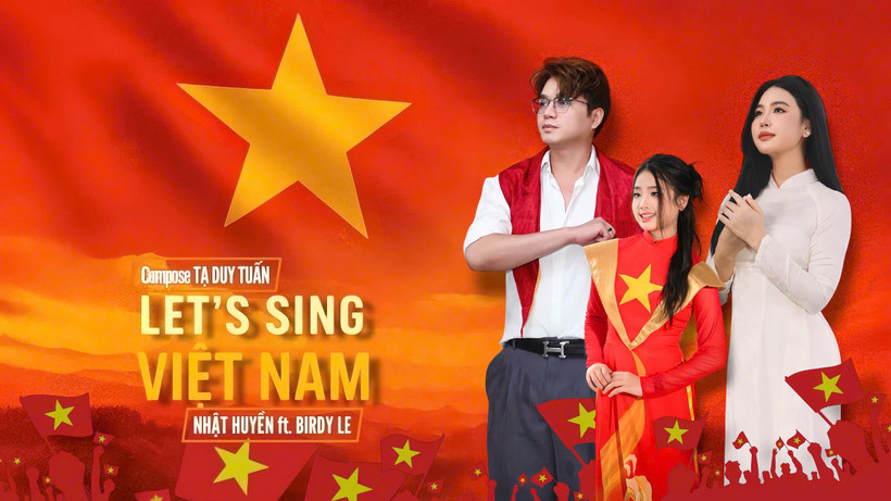 Nhạc sĩ Tạ Duy Tuấn, ca sĩ Nhật Huyền thể hiện lòng yêu nước qua MV “Let’s sing Việt Nam”