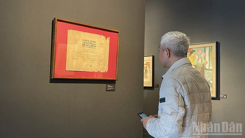 Không gian trưng bày đặc biệt về danh họa Tô Ngọc Vân