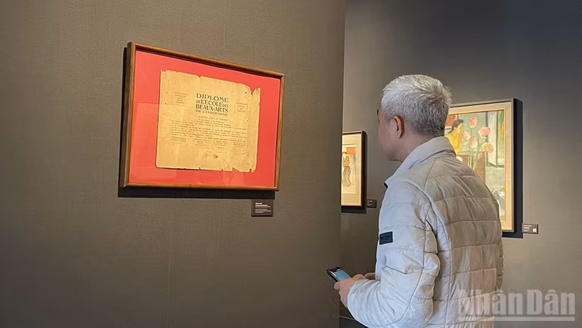 Không gian trưng bày đặc biệt về danh họa Tô Ngọc Vân