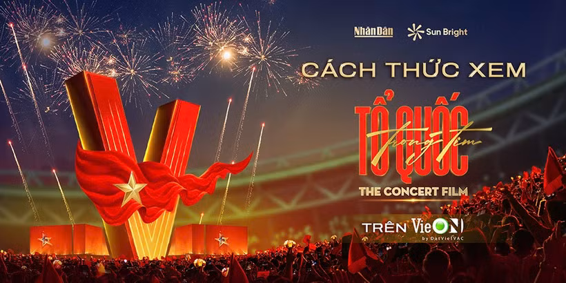 Công chiếu “Tổ quốc trong tim: The concert film” trên nền tảng VieON