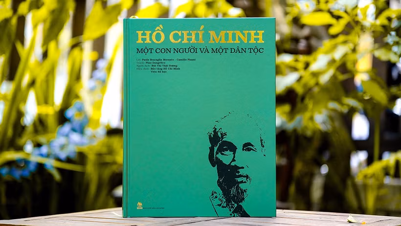 Cuốn sách “Hồ Chí Minh – Một con người và một dân tộc”. (Ảnh: Nhà xuất bản Kim Đồng)
