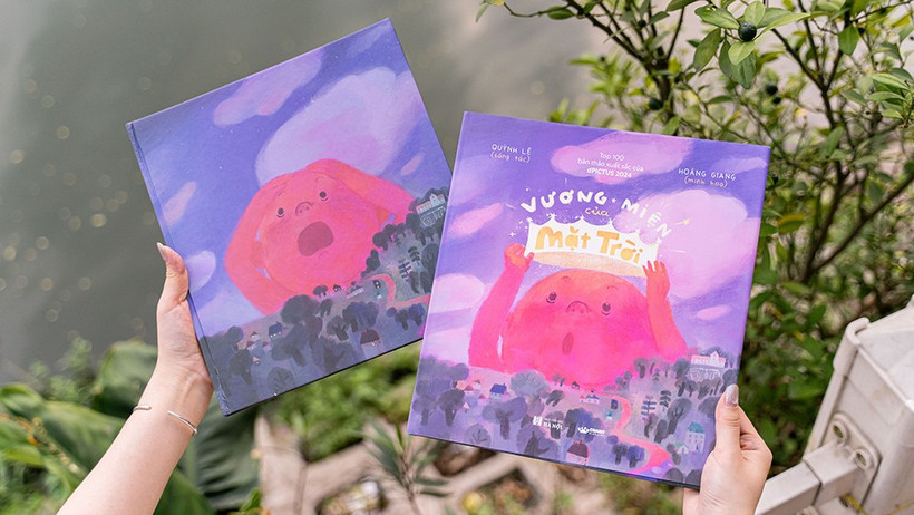 Cuốn sách “Vương miện của Mặt trời”. (Ảnh: Crabit Kidbooks)