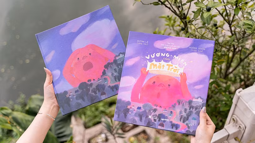 Cuốn sách “Vương miện của Mặt trời”. (Ảnh: Crabit Kidbooks)