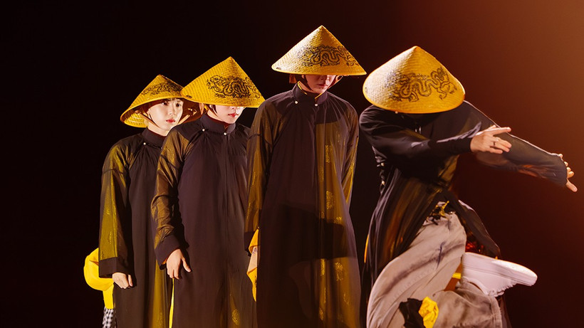 Một tiết mục của Tân binh toàn năng. (Ảnh: YeaH1)