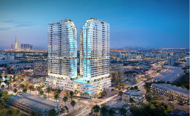 King Crown Infinity được bao quanh bởi nhiều tiện ích thuận tiện như ga tàu đường sắt đô thị; trung tâm thương mại Giga Mall...